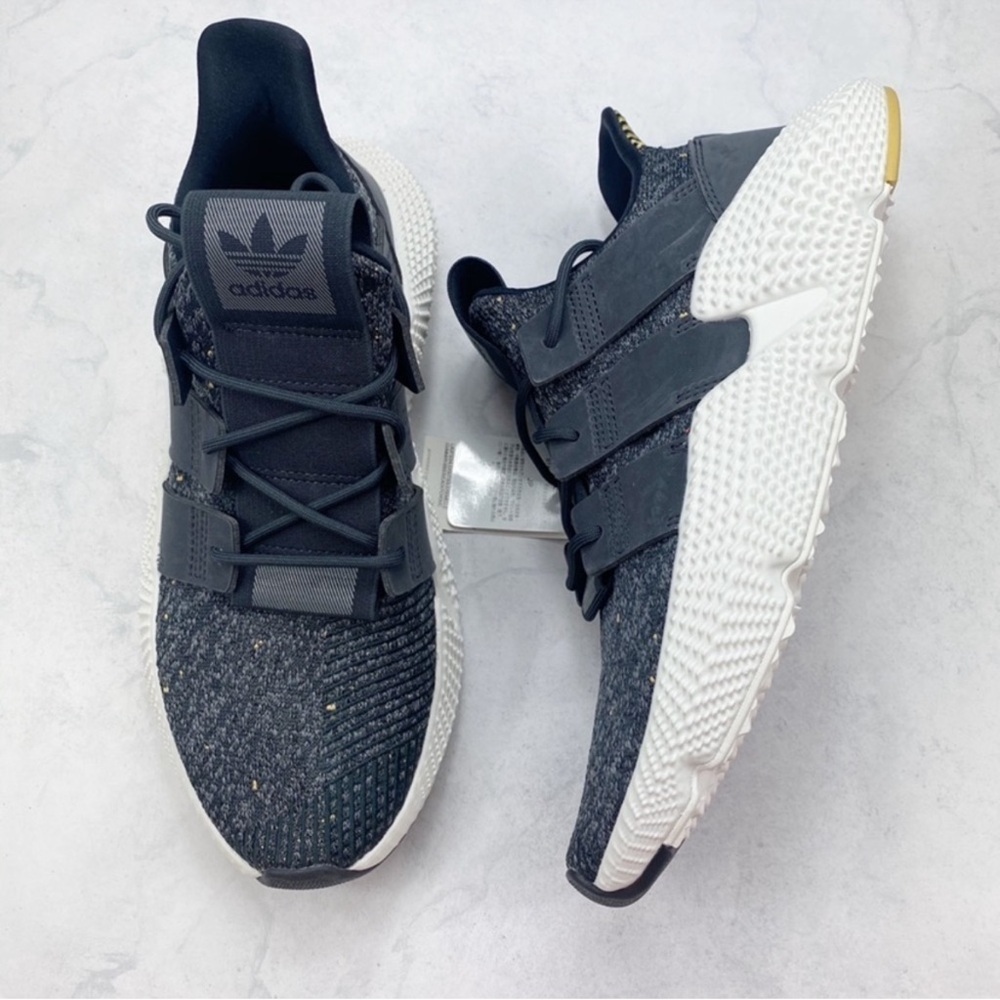 adidas Black and White Men's Shoes